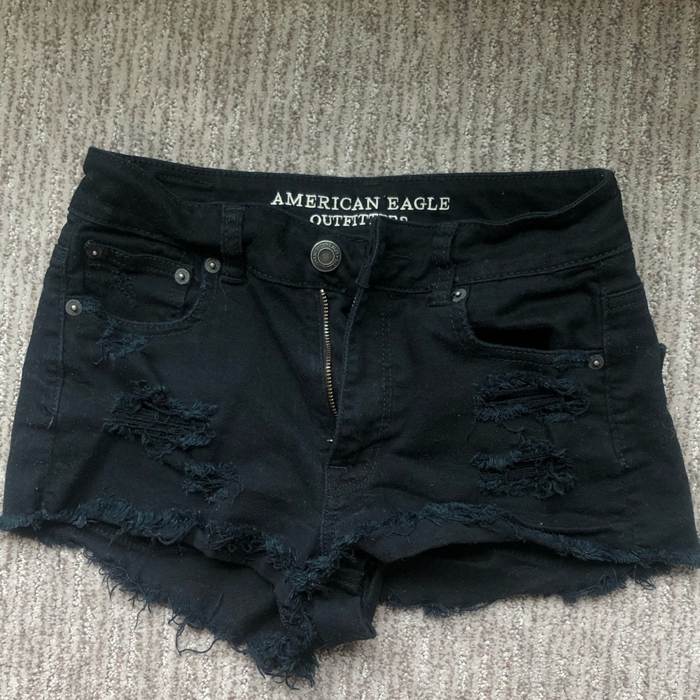 Black American Eagle shorts